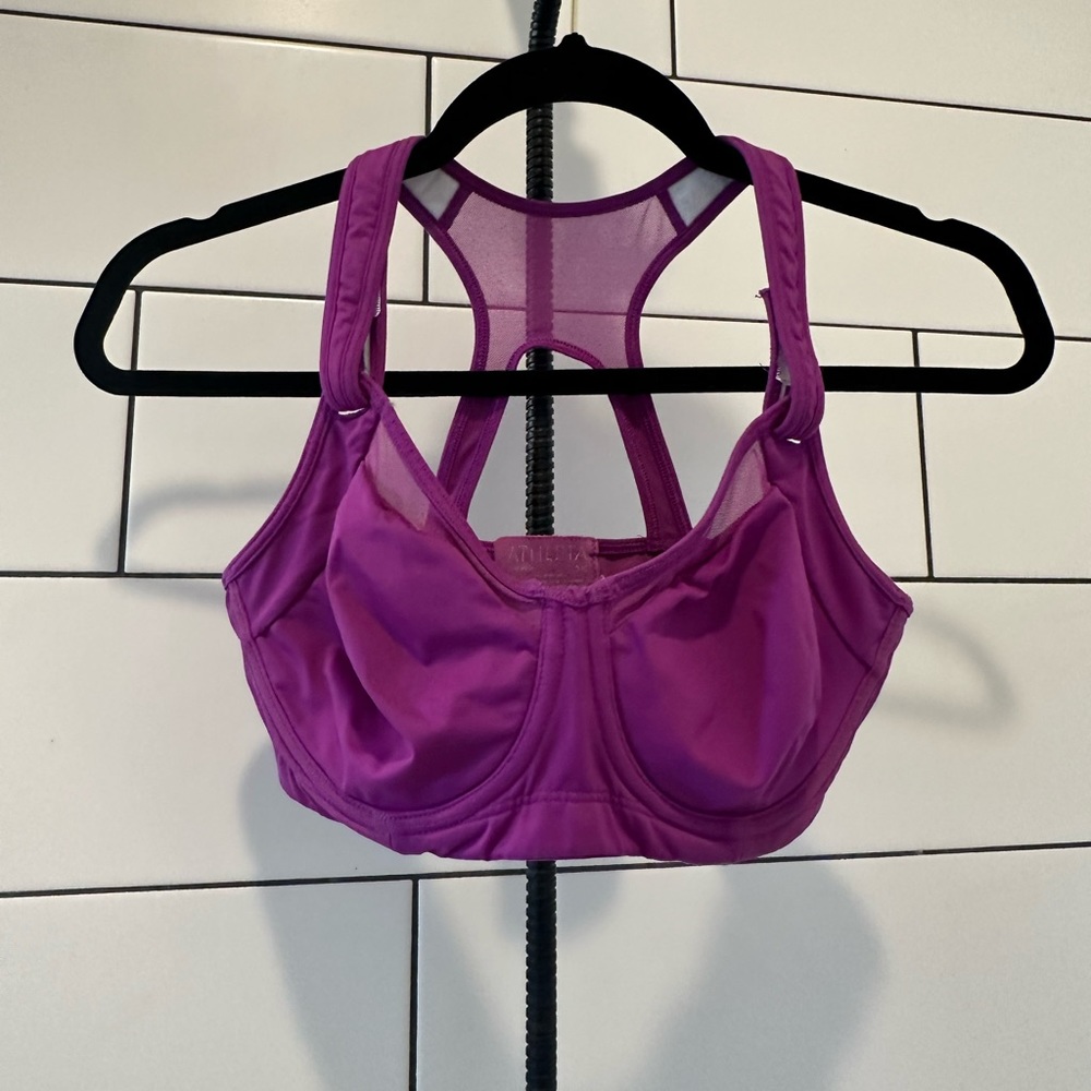 Purple Athleta Bra